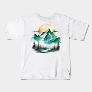 Mount Everest Kids T-Shirt